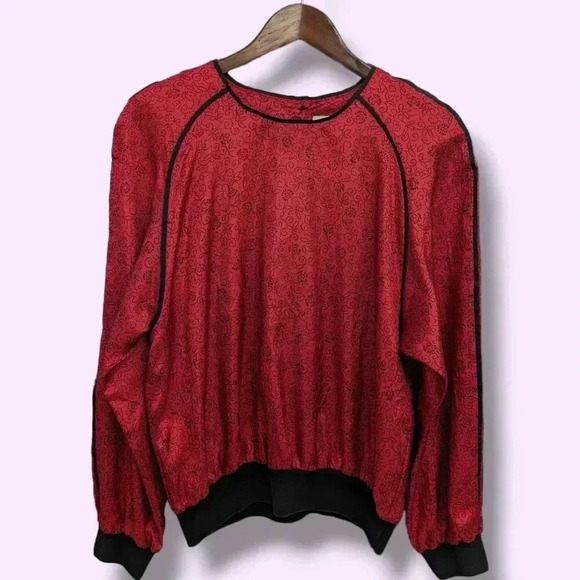 V. Leslie Fay Blouse - Picture 2 of 7